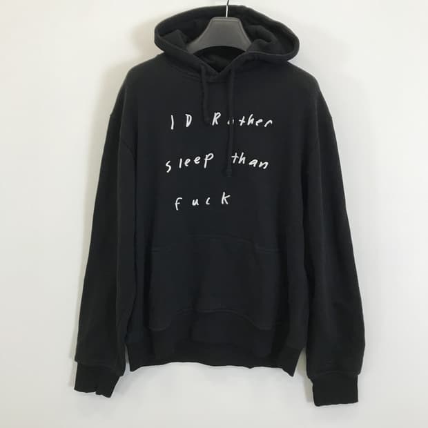 424 RATHER SLEEP 후디 이태리 [L]