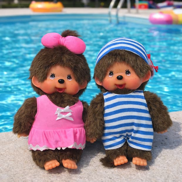 수영복 몬치치 세트