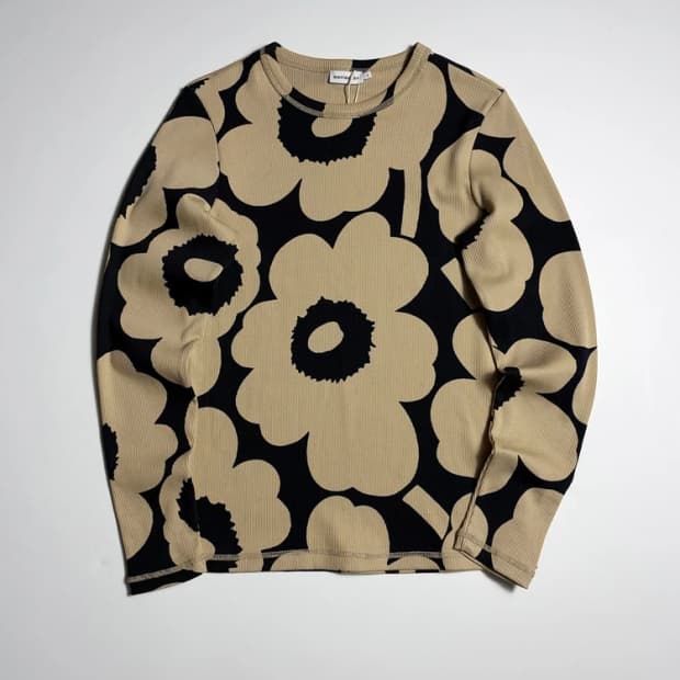 마리메코 24SS 툴바 우니코 립 롱 슬리브 R2226