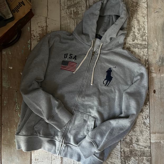 Polo Ralph Lauren Vintage Zip-Up Hoodie