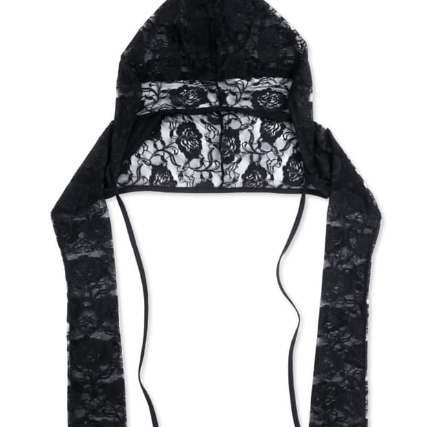 Taae 레이스 후드 볼레로