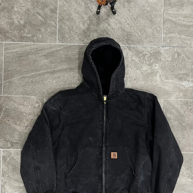 (L) 칼하트 덕 액티브 후드자켓 J130 BLK 블랙