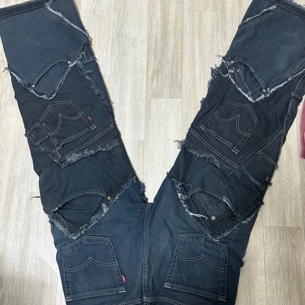 리바이스 리메이크 팬츠