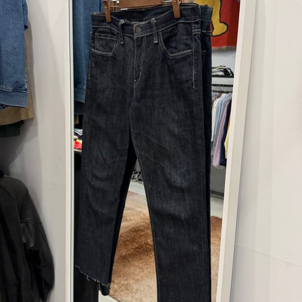 Levis 리바이스 511 인디고 컷오프 데님 팬츠 (33-34inch)