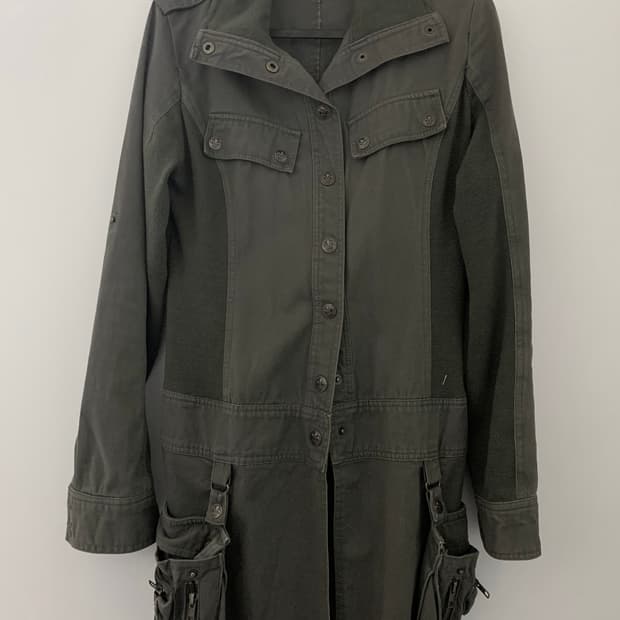 빈티지 카키 자켓
