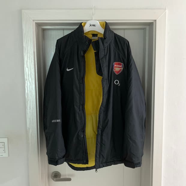 나이키 아스날 05-06 패디드 미드필드 자켓 파카 벤치자켓 패딩 O2