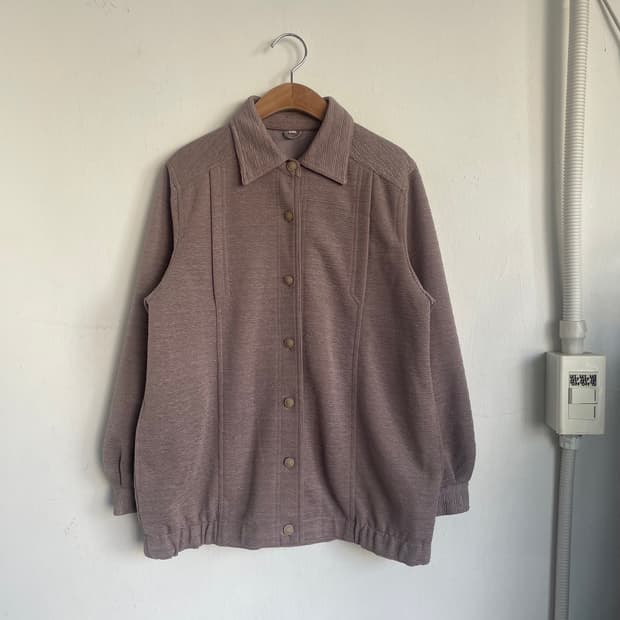 Wrinkle bomber jacket