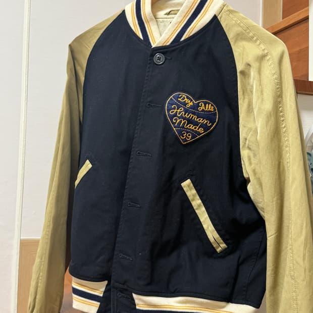 휴먼메이드 베이스볼 자켓 s