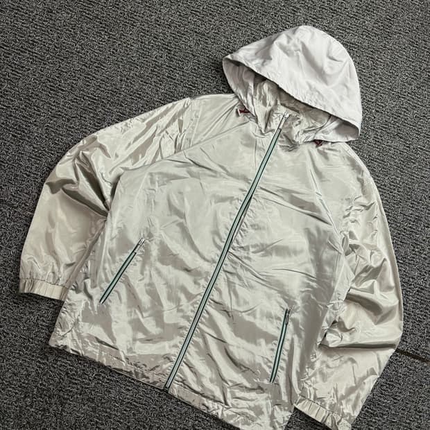 90s 지방시 아카이브 나일론 메탈 후드 바람막이  2232
