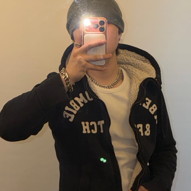 아베크롬비 양털 후드집업