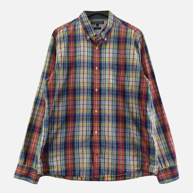 타미힐피거 다채색 남자 셔츠 XL N4638