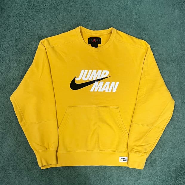 조던 점프맨 플리스 맨투맨