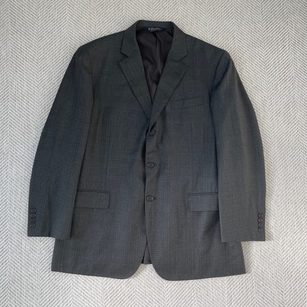 Brooks Brothers 브룩스브라더스 울 체크 블레이저