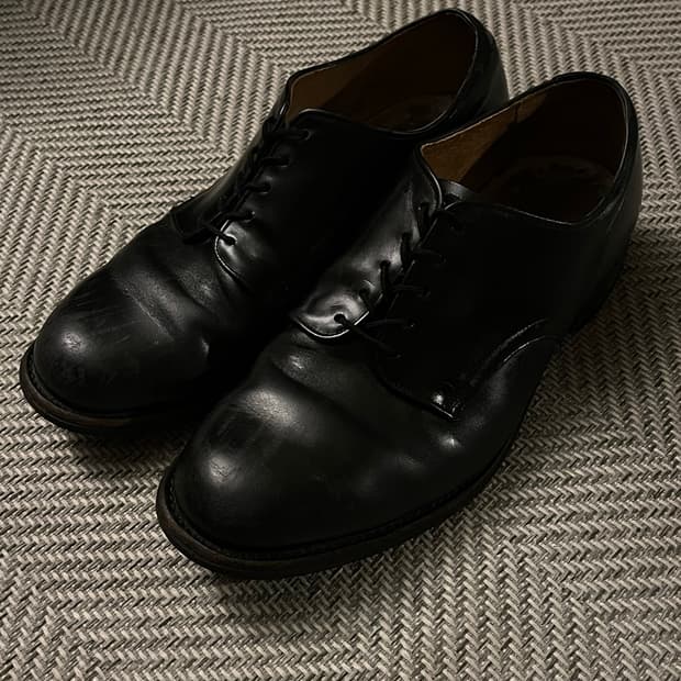 80‘s US NAVY Service Shoes [6 1/2]