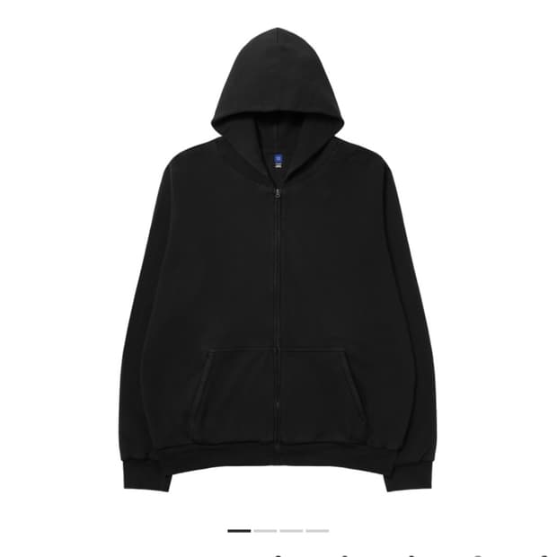 이지갭 후드집업 블랙 L