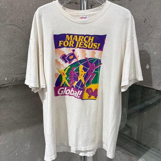 1994 지져스 종교행사 그래픽 티셔츠