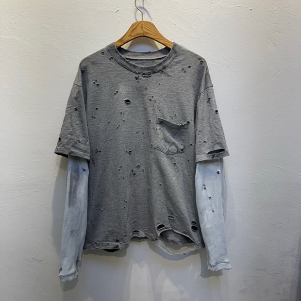 빈티지 와플 레이어드