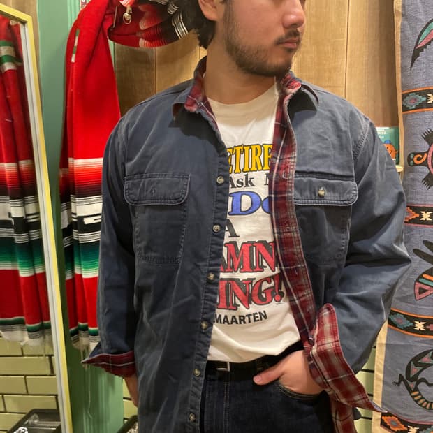 90-00s L.L.Bean Heavy Cotton Shirt