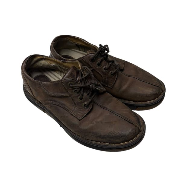 270) Dr. Martens 브라운 레더 더비 슈즈