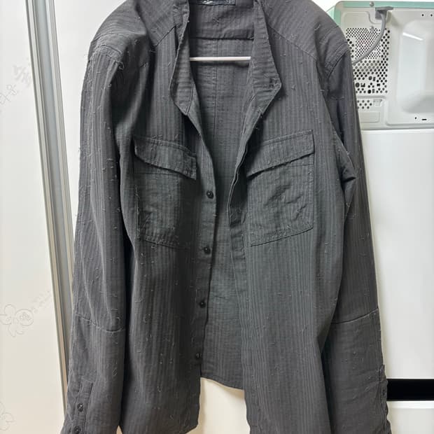 블랙멀 더블 슬리브 셔츠 M