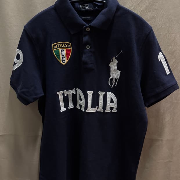 폴로 랄프로렌 빅포니 이탈리아 치프키프 대장급 반팔 처분 