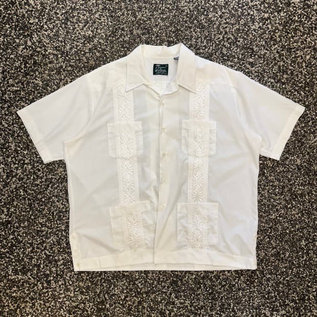 70s 빈티지 구아야베라 셔츠 (2XL)  