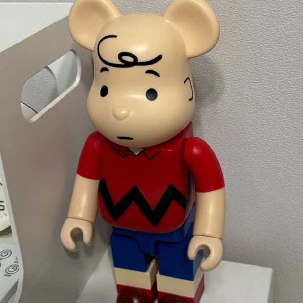 베어브릭 찰리 레드 400프로