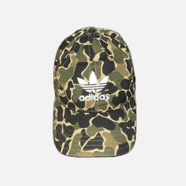 아디다스 카모플라쥬 파이어버드 볼캡 밀리터리 모자