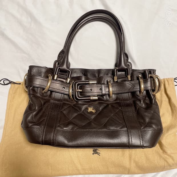 버버리 숄더백(정)