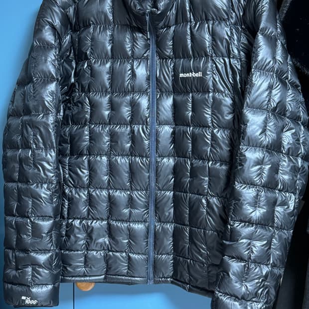 몽벨 플라즈마 1000 다운 자켓 블랙