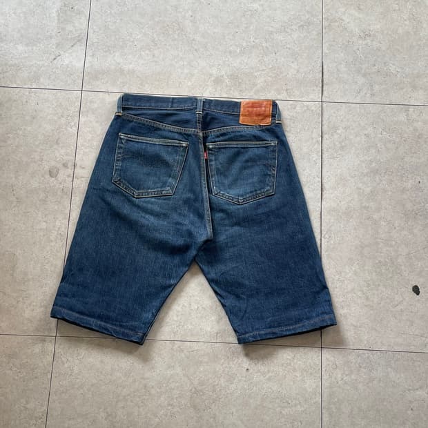 usa 리바이스 S501XX 셀비지 데님 반바지 (빅 e)