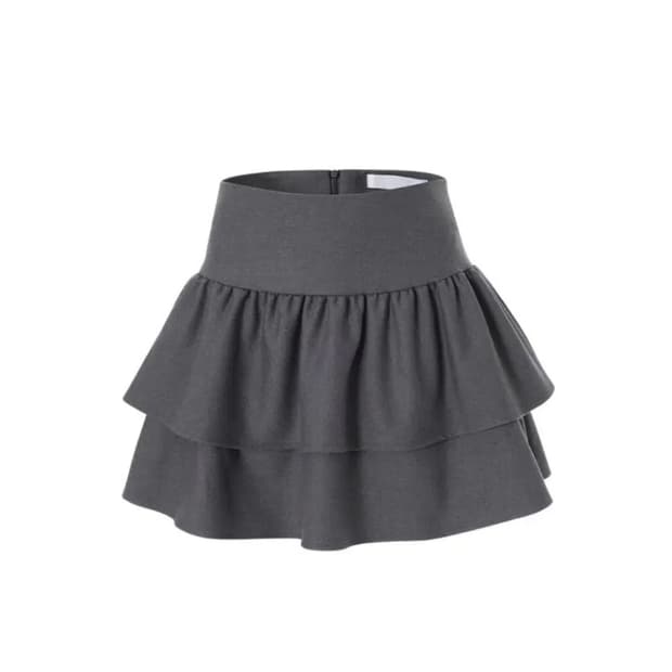 낫유어로즈 스커트 그레이 Lili skirt (Gray) S