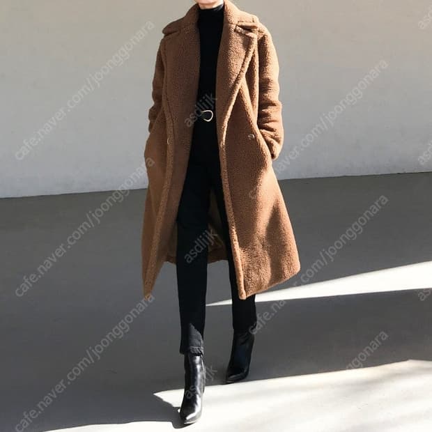 러브민(LVM) 테디베어 코트 숏버전 2사이즈