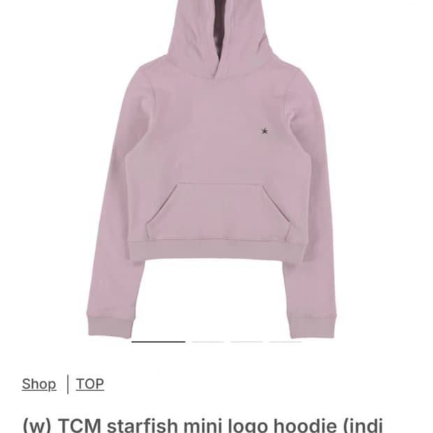더콜디스트모먼트 후드티 (tcm starfish mini logo)