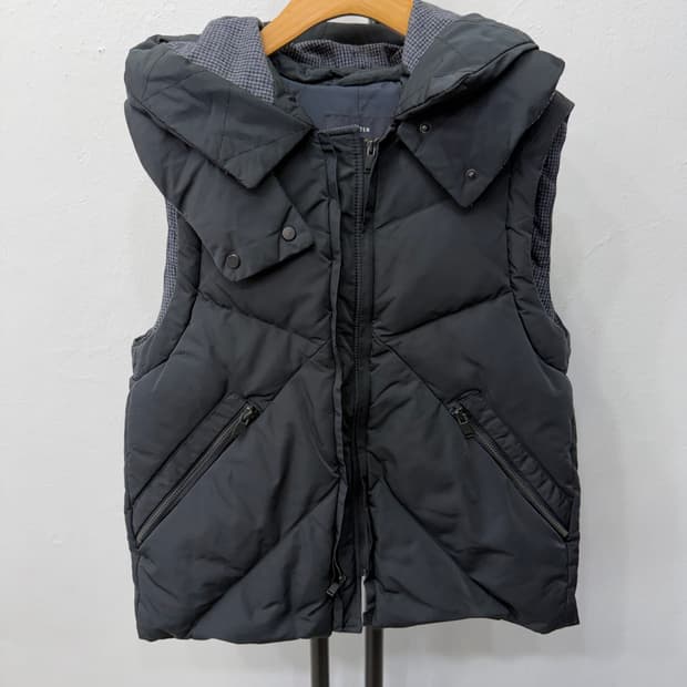 정품) 시스템 한섬 패딩조끼 82