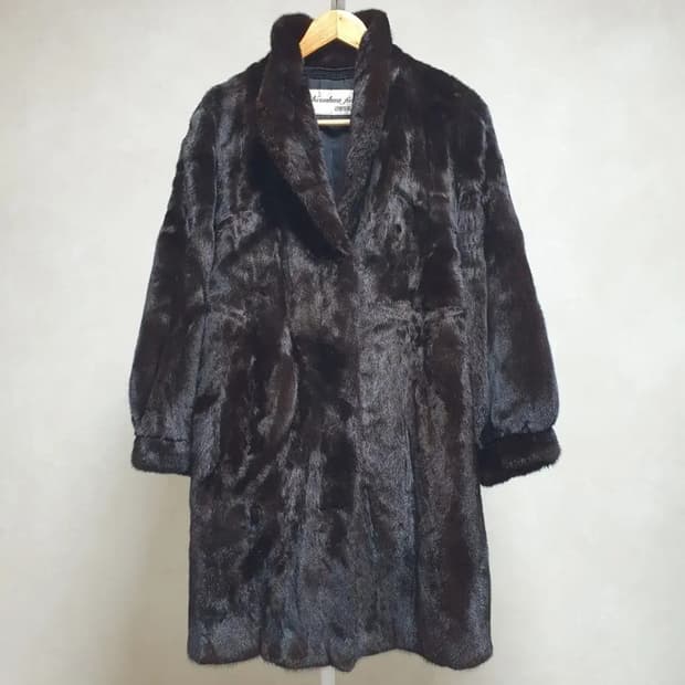 [66-77]근화모피 블랙그라마 밍크