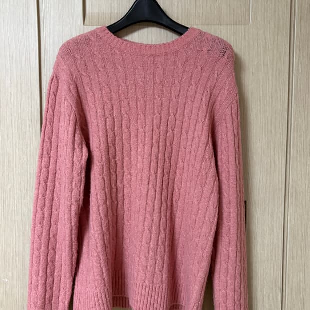 vintage pink knit
