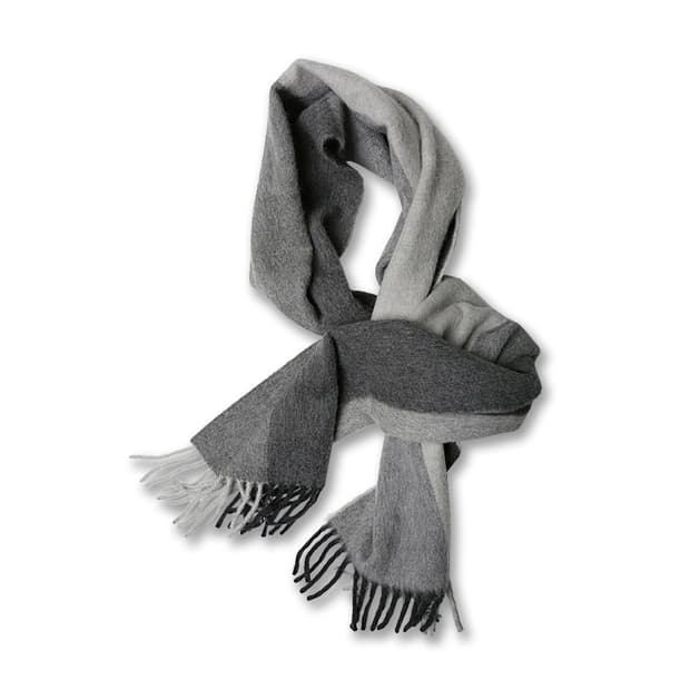 드레익스 [Drake's] 그레이 톤온톤 댄디 머플러