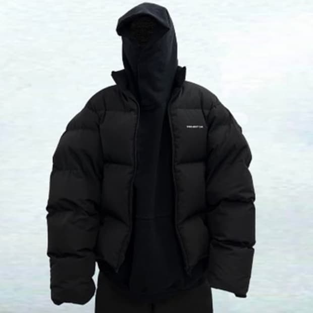 [1] 프로젝트GR 스프린터 푸퍼다운 자켓 패딩 블랙