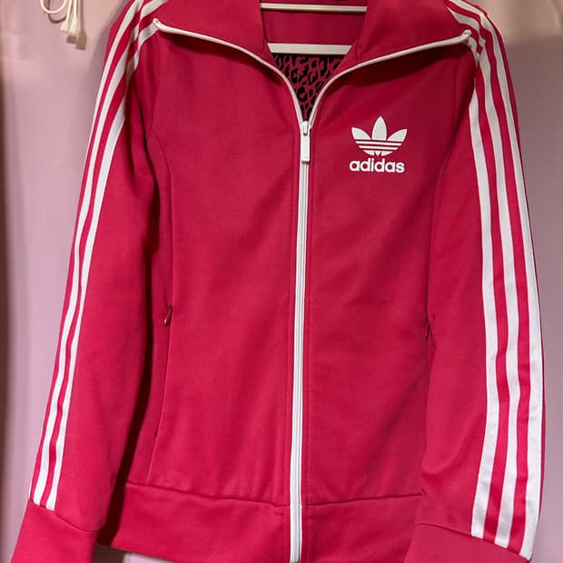 아디다스져지 아디다스 유로파 핑크 트랙탑 불꽃 파이어버드 집업 대장