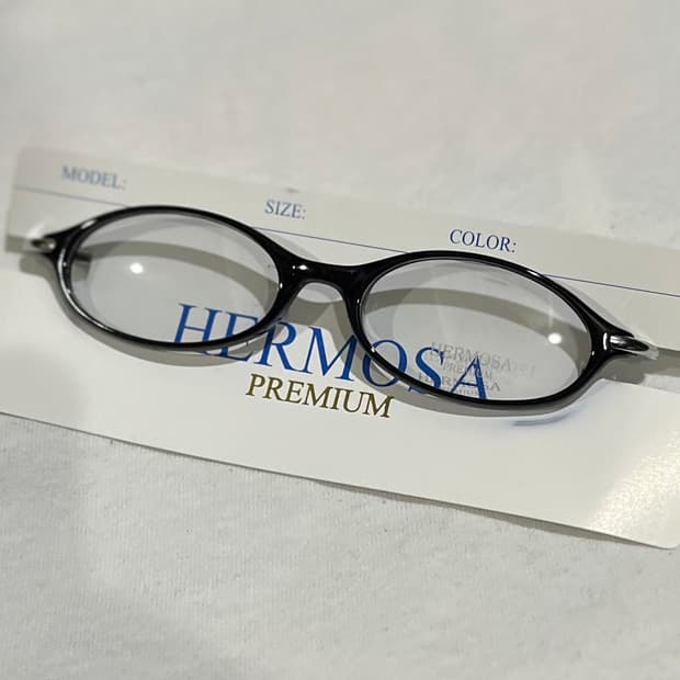 빈티지 오벌 프레임 선글라스