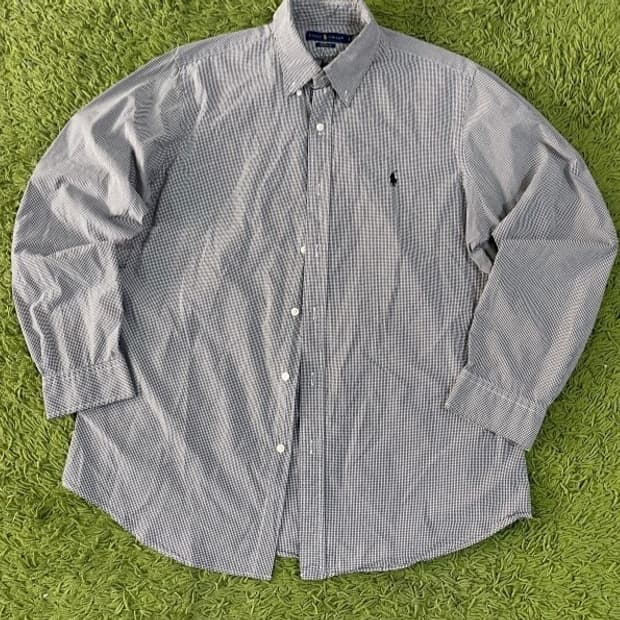 폴로 POLO 랄프로렌 체크 긴팔 셔츠 100~105