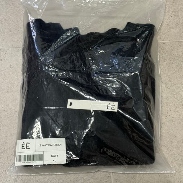 EE 2-way 가디건 네이비 XL