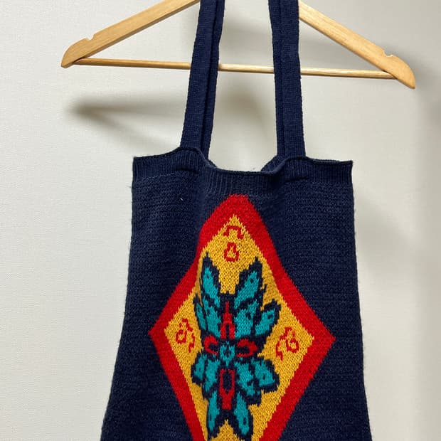 니트 토트백 가방