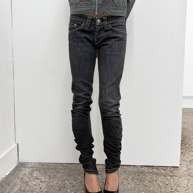 미치코 코시노 YENJEANS 커브드 데님팬츠