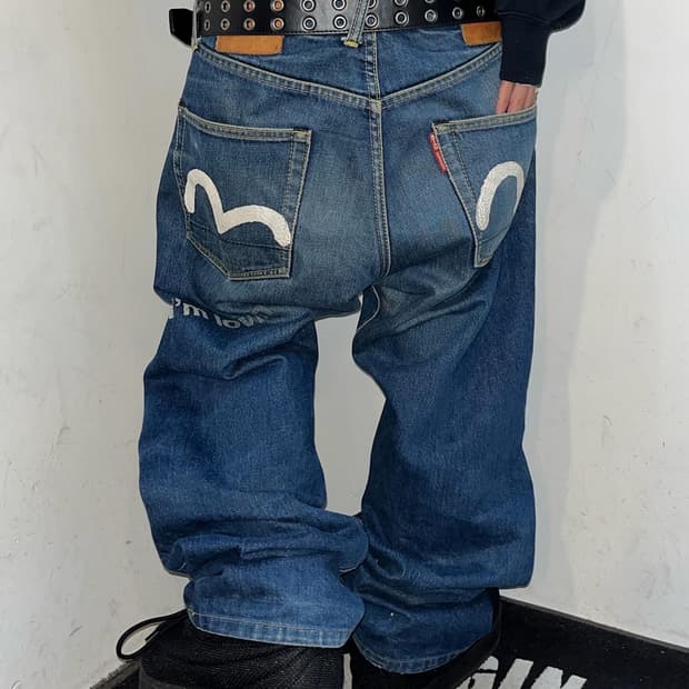 Evisu Seagull Denim Pants