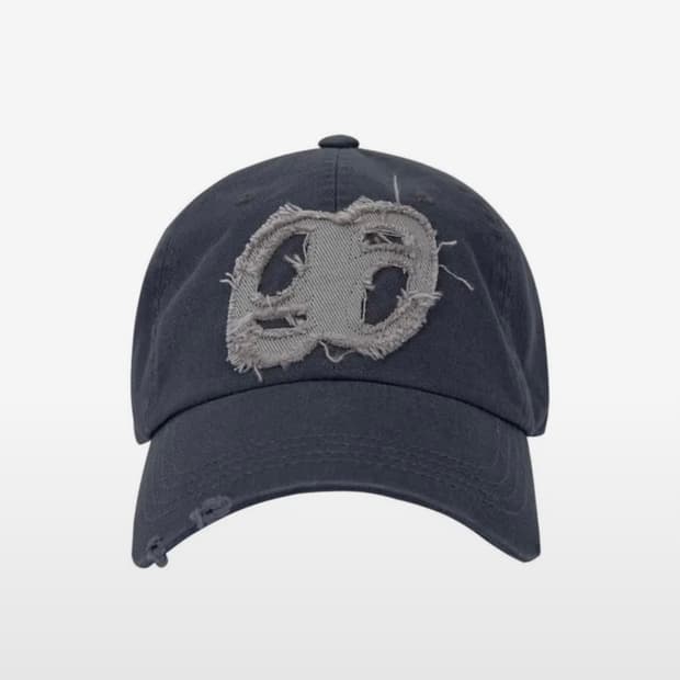 애즈온 볼캡 모자 PATCH BALL CAP / NAVY