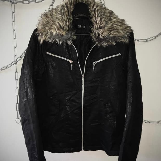 XFRM Wax fur jacket