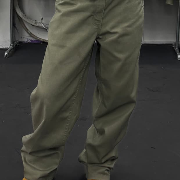 벤 데이비스 카키 워크팬츠