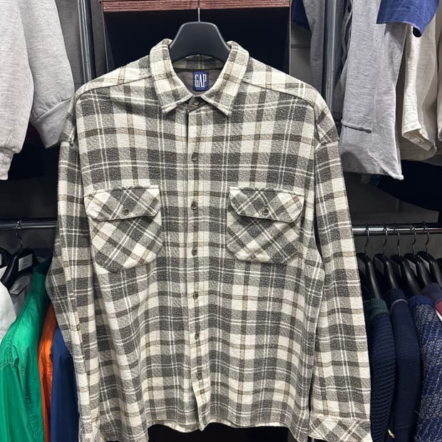 Old Gap 플란넬 셔츠 